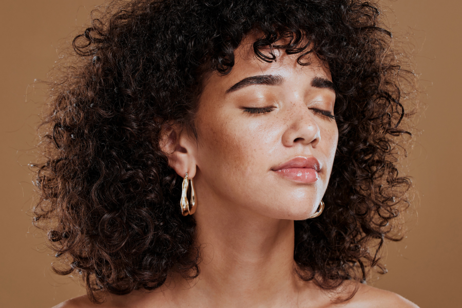 Woman appearing at ease